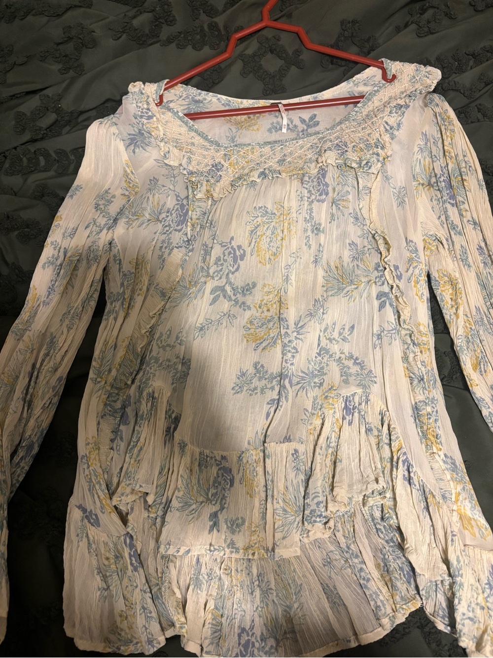 Free People Semi Sheer Top/ Dress